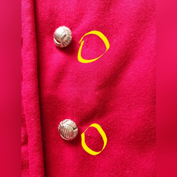 Valentino Boutique Vintage 70th-80th Midi Skirt Size 10 - Picture 9 of 10